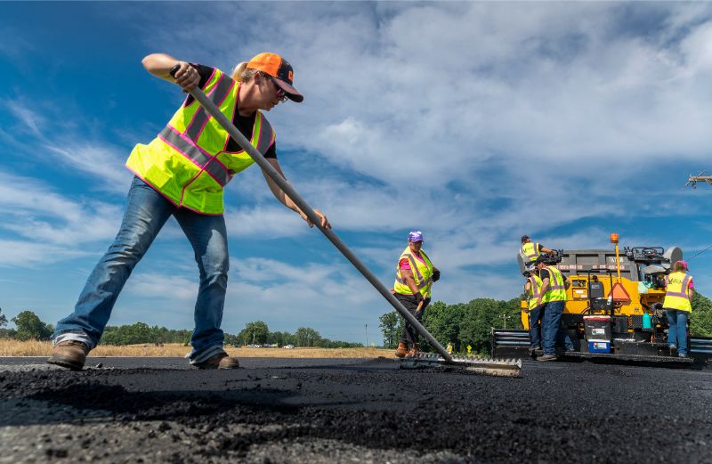 Stratenmaker in hoogvliet